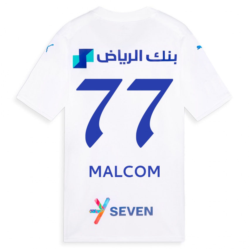 Criança Camisola Malcom #77 Branco Alternativa 2023/24 Camisa