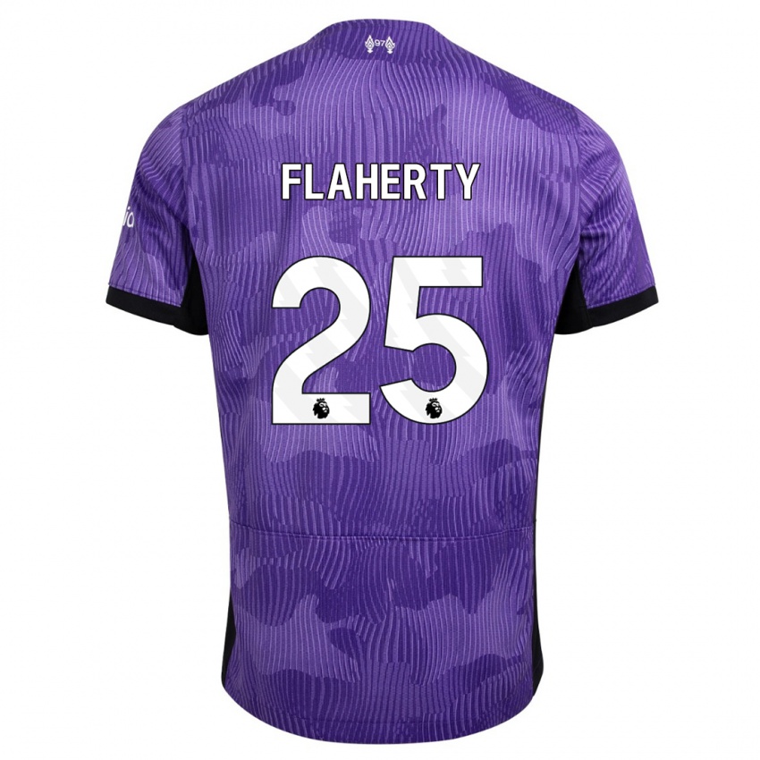 Criança Camisola Gilly Flaherty #25 Roxo Terceiro 2023/24 Camisa