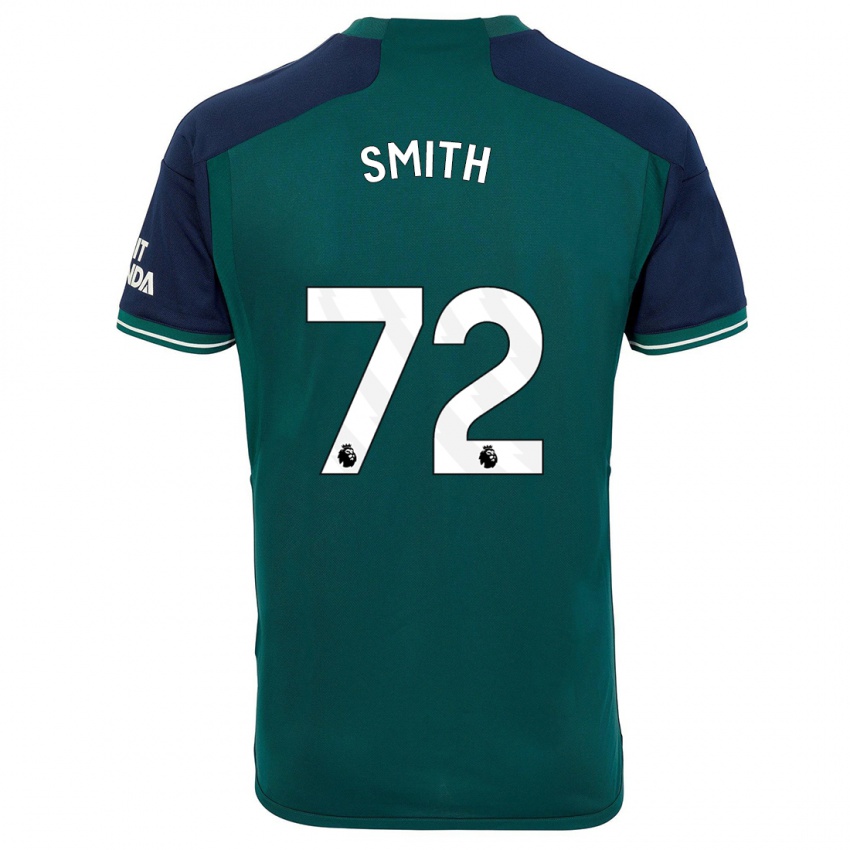 Criança Camisola Matt Smith #72 Verde Terceiro 2023/24 Camisa