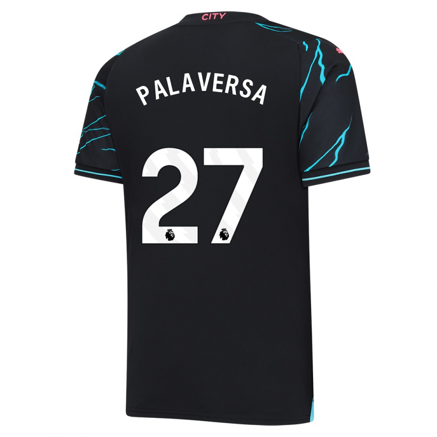 Criança Camisola Ante Palaversa #27 Azul Escuro Terceiro 2023/24 Camisa