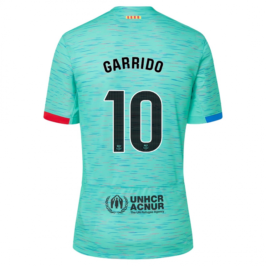 Criança Camisola Aleix Garrido #10 Água Clara Terceiro 2023/24 Camisa