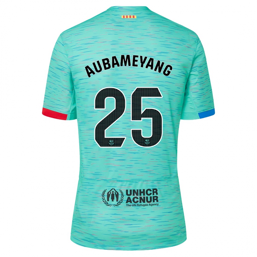 Criança Camisola Pierre Emerick Aubameyang #25 Água Clara Terceiro 2023/24 Camisa