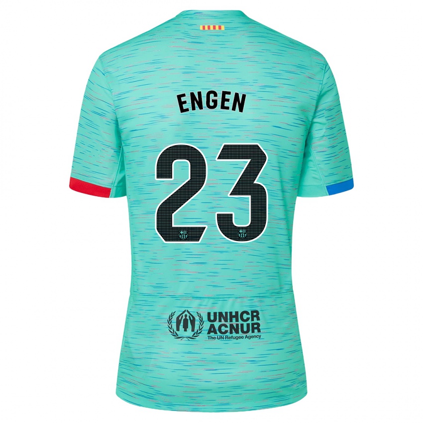 Criança Camisola Ingrid Engen #23 Água Clara Terceiro 2023/24 Camisa