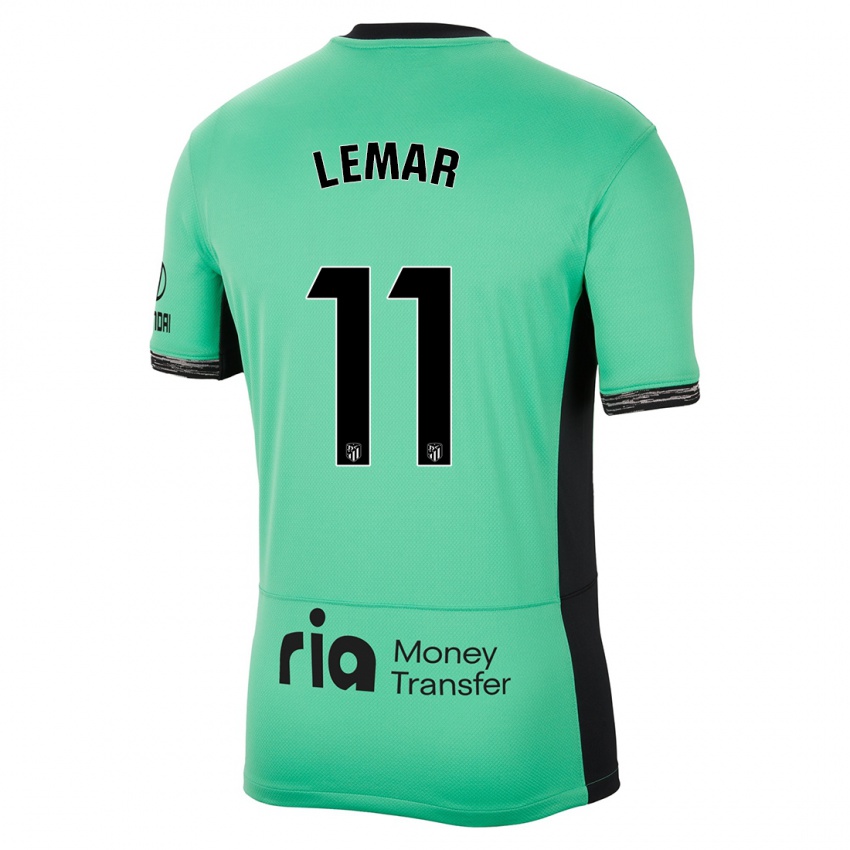 Criança Camisola Thomas Lemar #11 Primavera Verde Terceiro 2023/24 Camisa