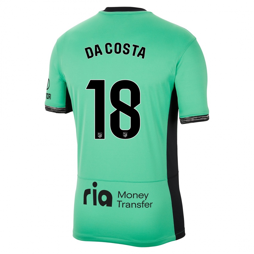 Criança Camisola Mario Da Costa #18 Primavera Verde Terceiro 2023/24 Camisa