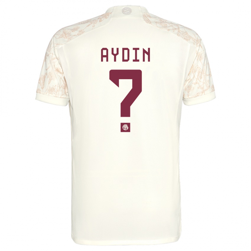 Criança Camisola Eyüp Aydin #0 Off White Terceiro 2023/24 Camisa