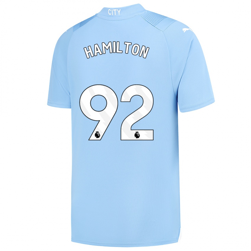 Homem Camisola Micah Hamilton #92 Azul Claro Principal 2023/24 Camisa