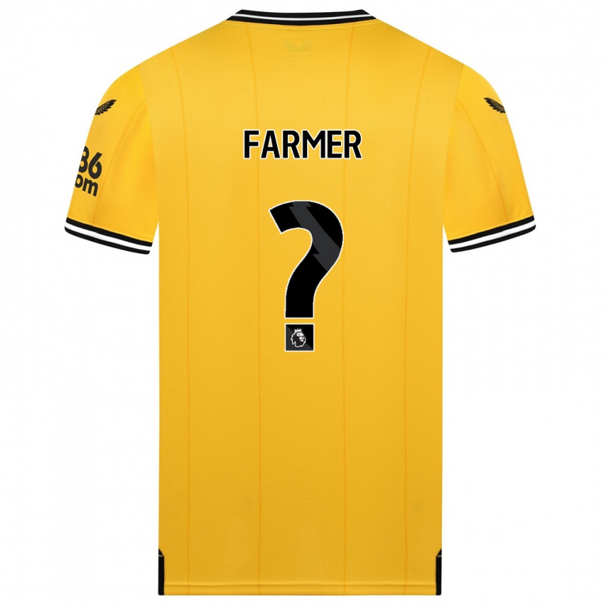 Homem Camisola Owen Farmer #0 Amarelo Principal 2023/24 Camisa
