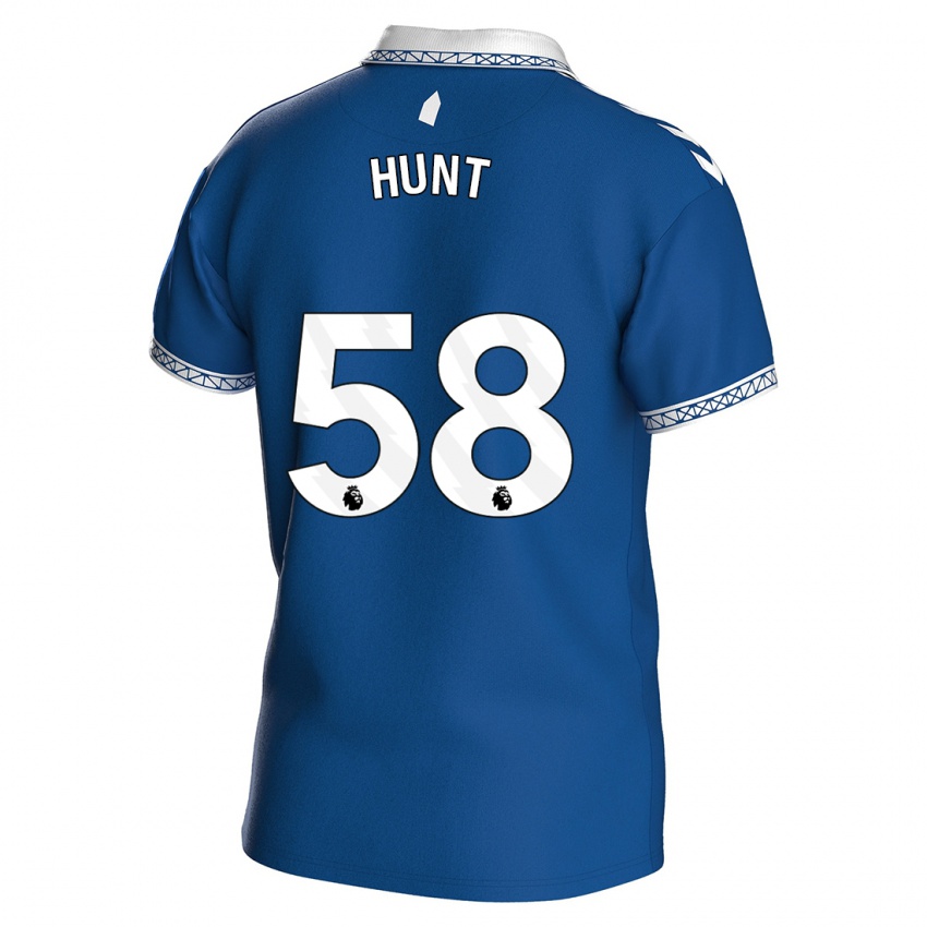 Homem Camisola Mackenzie Hunt #58 Azul Real Principal 2023/24 Camisa
