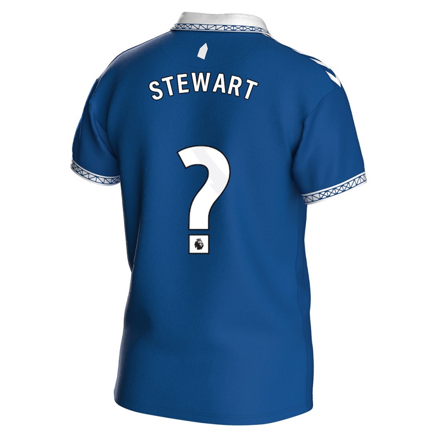 Homem Camisola Jak Stewart #0 Azul Real Principal 2023/24 Camisa