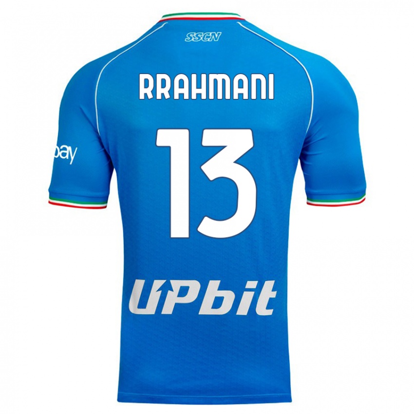 Homem Camisola Amir Rrahmani #13 Céu Azul Principal 2023/24 Camisa