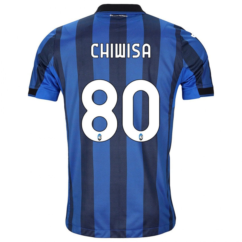 Homem Camisola Mannah Chiwisa #80 Preto Azul Principal 2023/24 Camisa