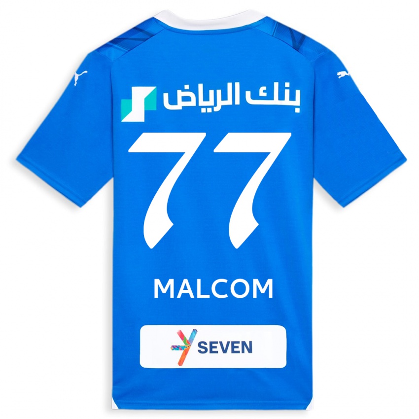 Homem Camisola Malcom #77 Azul Principal 2023/24 Camisa