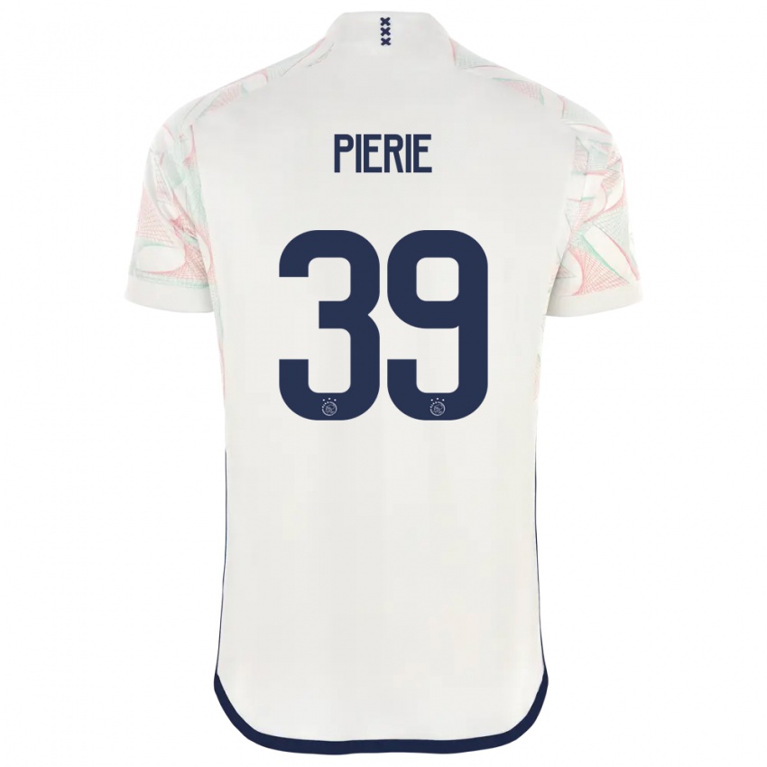 Homem Camisola Kik Pierie #39 Branco Alternativa 2023/24 Camisa