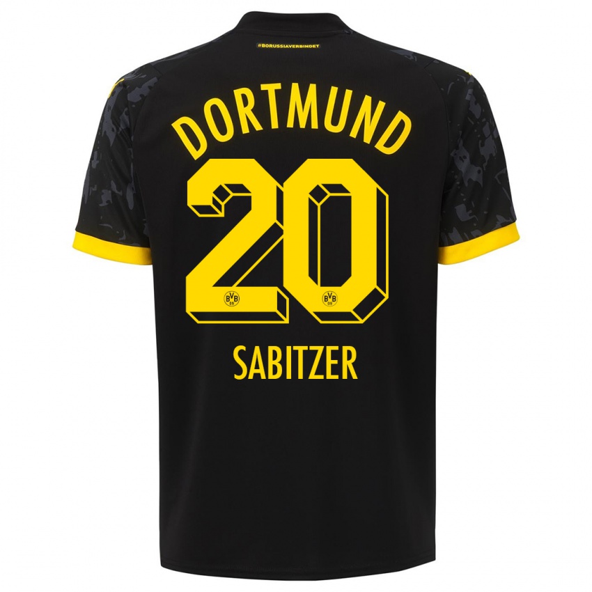 Homem Camisola Marcel Sabitzer #20 Preto Alternativa 2023/24 Camisa