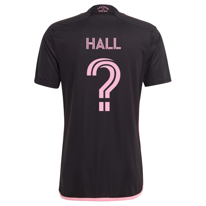 Homem Camisola Tyler Hall #0 Preto Alternativa 2023/24 Camisa
