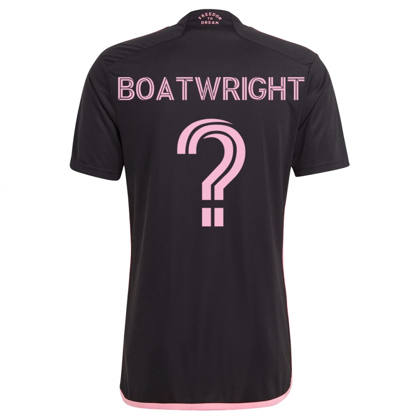 Homem Camisola Israel Boatwright #0 Preto Alternativa 2023/24 Camisa