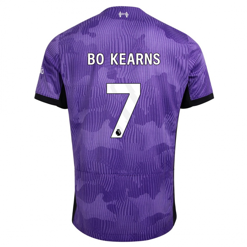 Homem Camisola Missy Bo Kearns #7 Roxo Terceiro 2023/24 Camisa