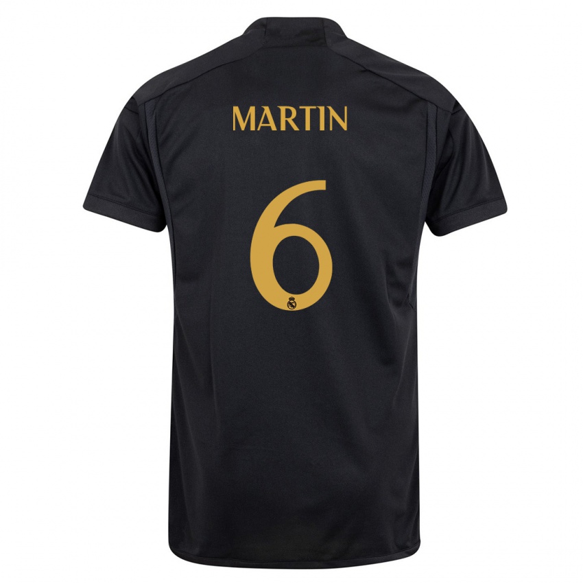 Homem Camisola Mario Martin #6 Preto Terceiro 2023/24 Camisa