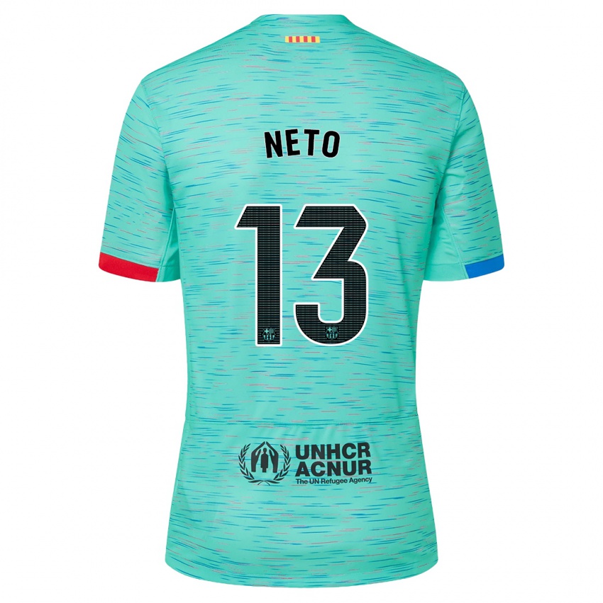 Homem Camisola Neto #13 Água Clara Terceiro 2023/24 Camisa