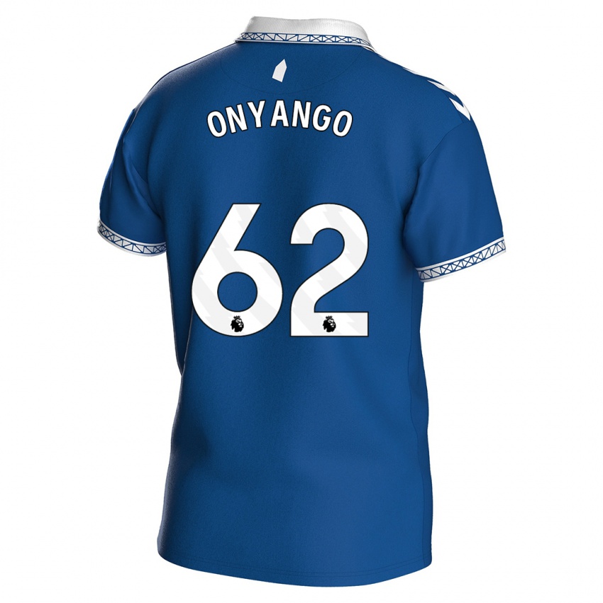 Mulher Camisola Tyler Onyango #62 Azul Real Principal 2023/24 Camisa