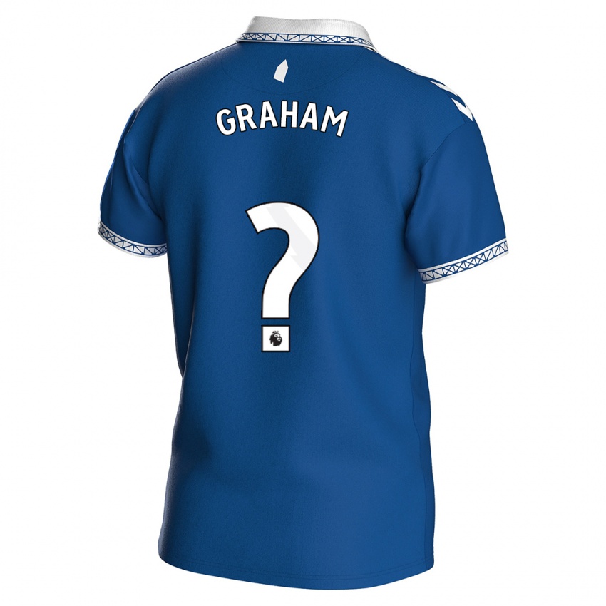 Mulher Camisola Dylan Graham #0 Azul Real Principal 2023/24 Camisa