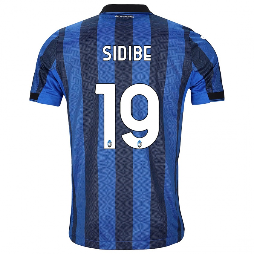 Mulher Camisola Alassane Sidibe #19 Preto Azul Principal 2023/24 Camisa