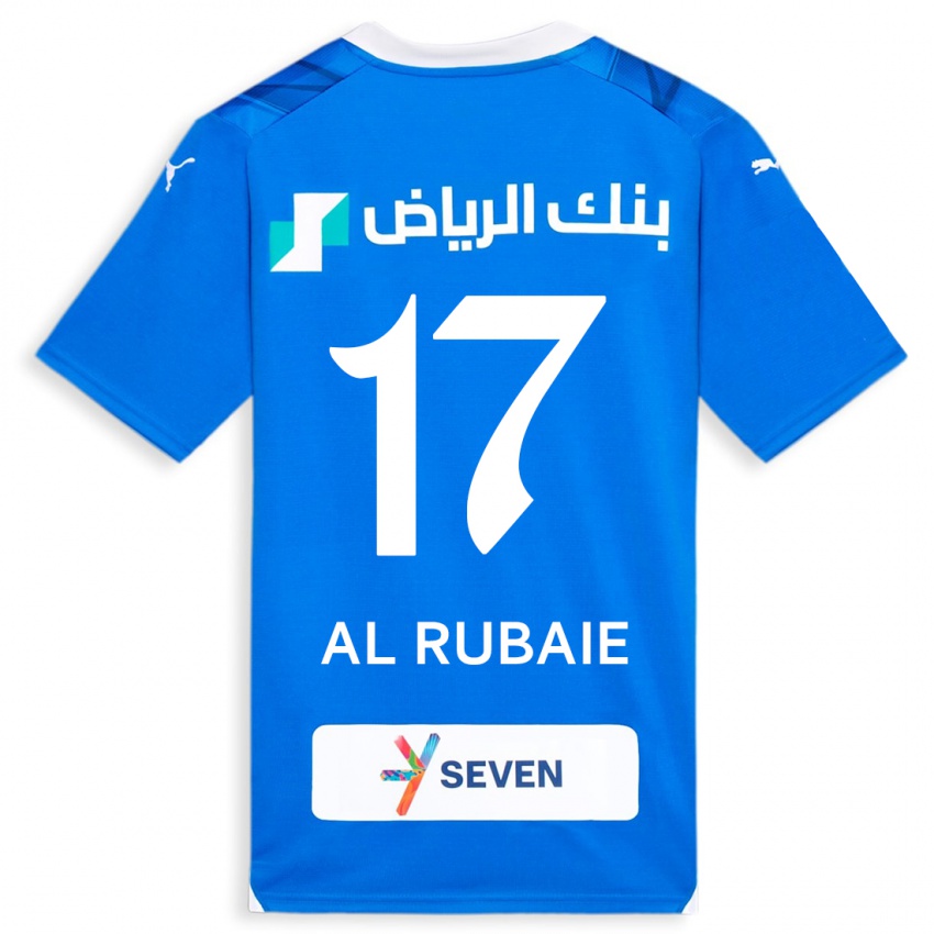 Mulher Camisola Mohammed Al-Rubaie #17 Azul Principal 2023/24 Camisa