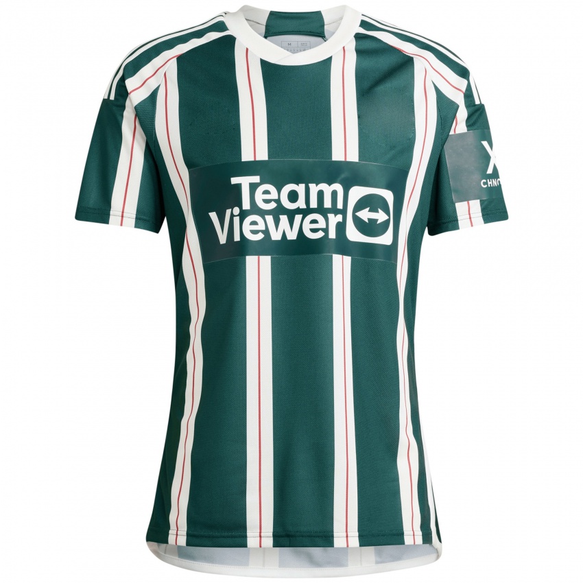 Mulher Camisola Tyrell Malacia #12 Verde Escuro Alternativa 2023/24 Camisa