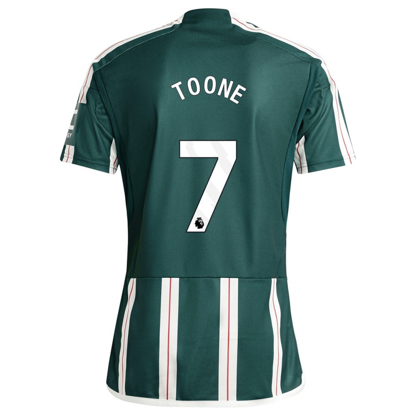 Mulher Camisola Ella Toone #7 Verde Escuro Alternativa 2023/24 Camisa