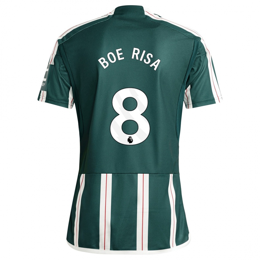 Mulher Camisola Vilde Boe Risa #8 Verde Escuro Alternativa 2023/24 Camisa