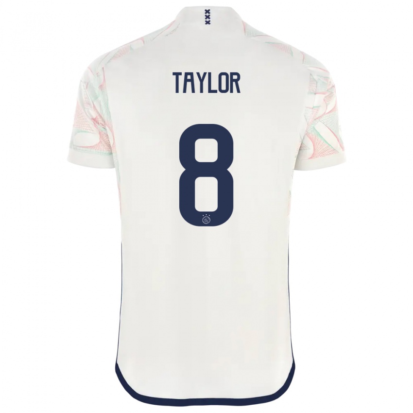 Mulher Camisola Kenneth Taylor #8 Branco Alternativa 2023/24 Camisa