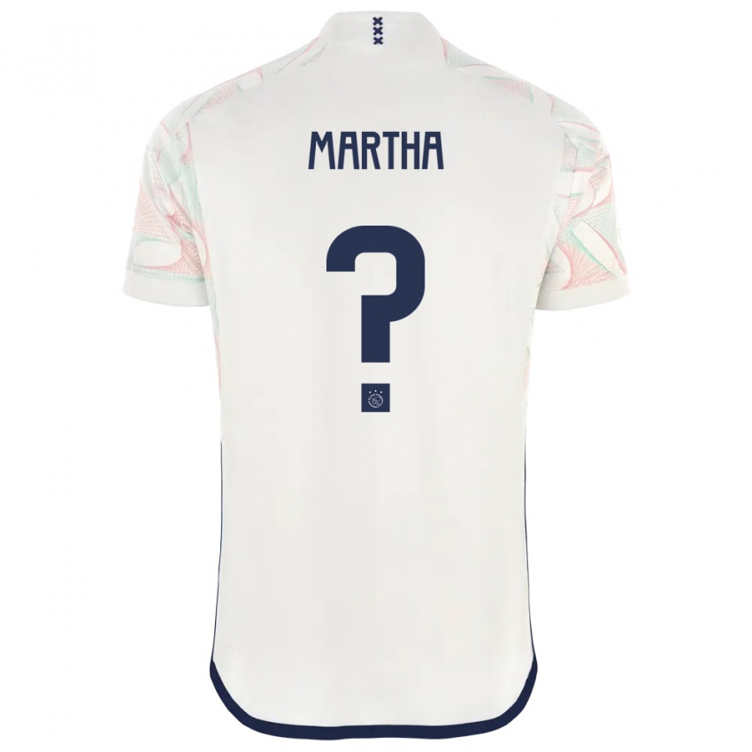 Mulher Camisola Ar'jany Martha #0 Branco Alternativa 2023/24 Camisa