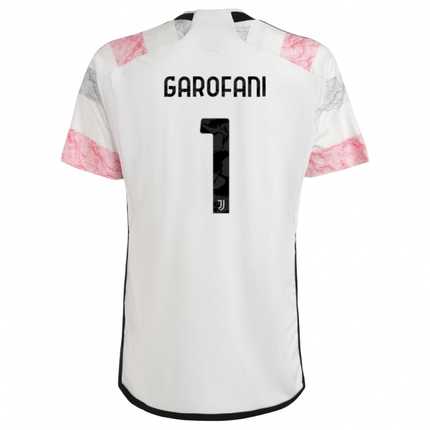 Mulher Camisola Giovanni Garofani #1 Branco Rosa Alternativa 2023/24 Camisa