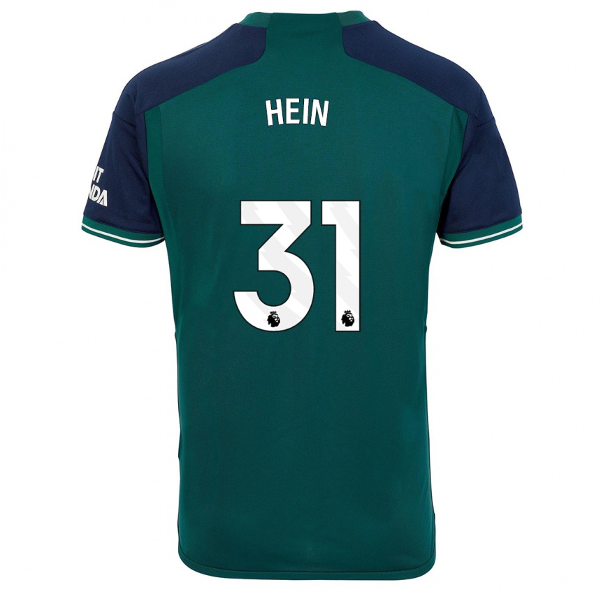 Mulher Camisola Karl Hein #31 Verde Terceiro 2023/24 Camisa