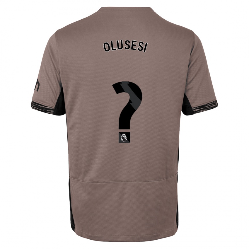 Mulher Camisola Callum Olusesi #0 Bege Escuro Terceiro 2023/24 Camisa