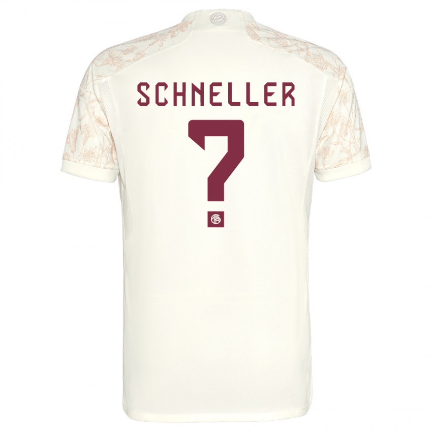 Mulher Camisola Lukas Schneller #0 Off White Terceiro 2023/24 Camisa