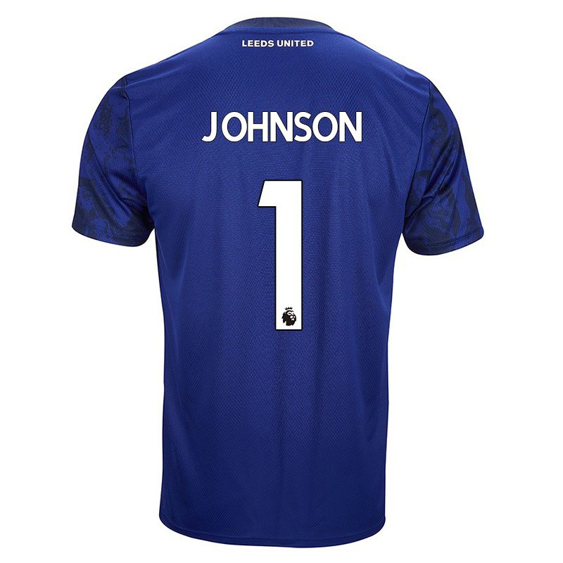 Homem Camisola Kirsty Johnson #1 Royal Azul Alternativa 2021/22 Camisa
