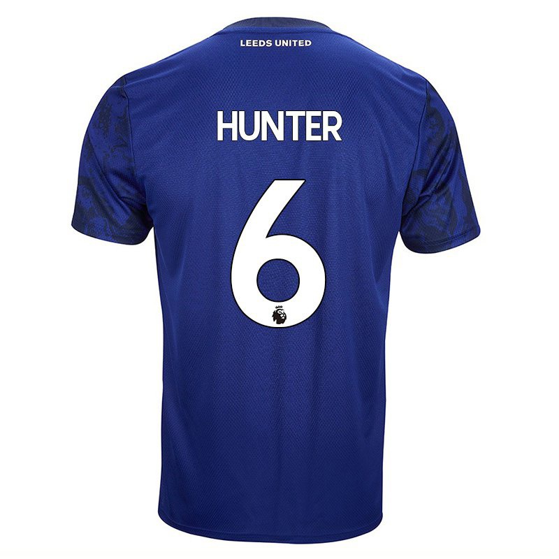 Homem Camisola Jodie Hunter #6 Royal Azul Alternativa 2021/22 Camisa