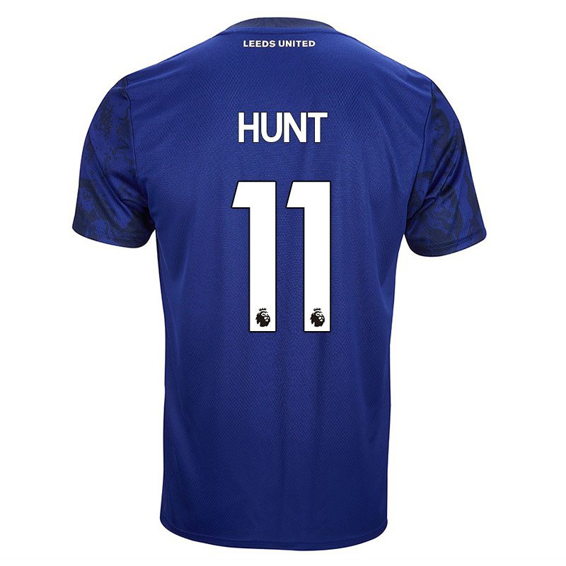 Homem Camisola Rebecca Hunt #11 Royal Azul Alternativa 2021/22 Camisa
