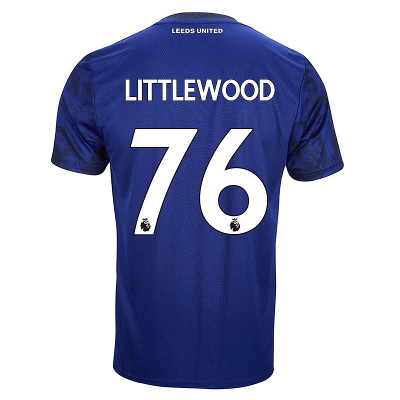 Homem Camisola Joe Littlewood #76 Royal Azul Alternativa 2021/22 Camisa