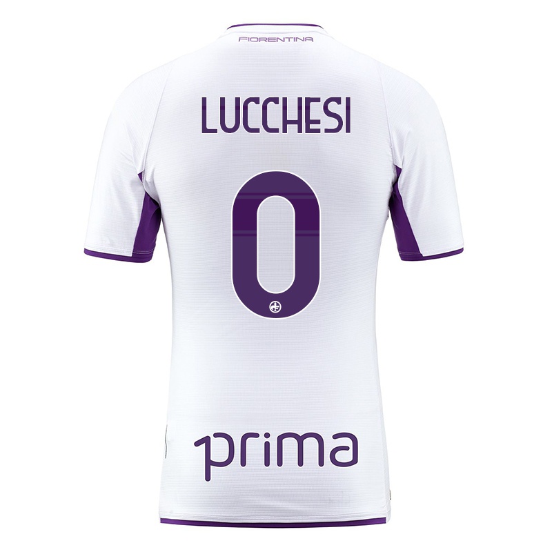 Homem Camisola Lorenzo Lucchesi #0 Branco Alternativa 2021/22 Camisa