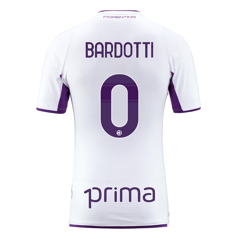 Homem Camisola Federico Bardotti #0 Branco Alternativa 2021/22 Camisa