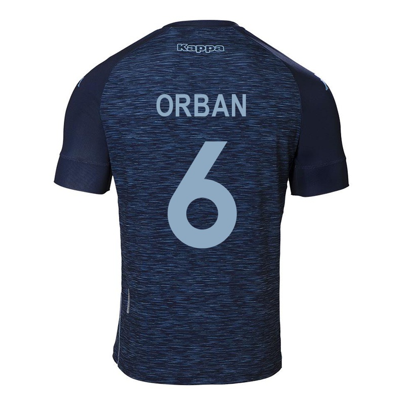 Homem Camisola Lucas Orban #6 Azul Escuro Alternativa 2021/22 Camisa