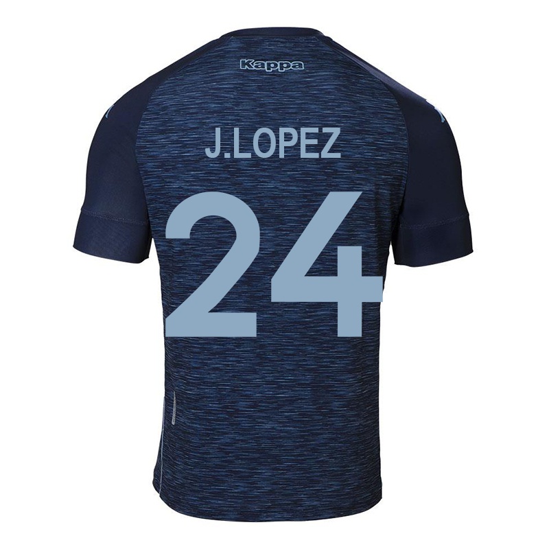 Homem Camisola Julian Lopez #24 Azul Escuro Alternativa 2021/22 Camisa