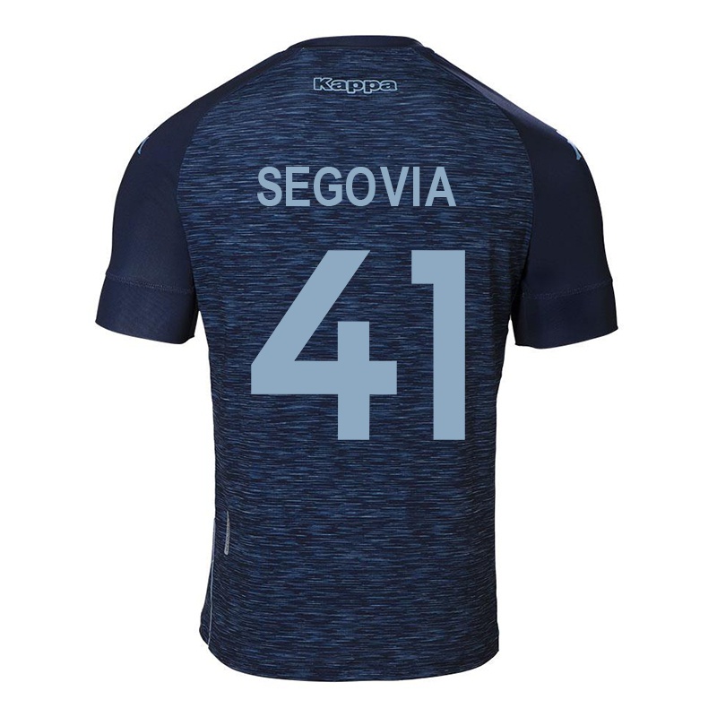 Homem Camisola Imanol Segovia #41 Azul Escuro Alternativa 2021/22 Camisa