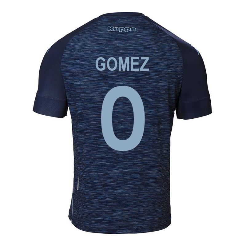 Homem Camisola Angel Gomez #0 Azul Escuro Alternativa 2021/22 Camisa