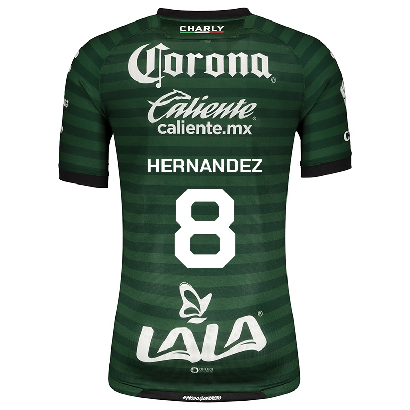 Homem Camisola Joseline Hernandez #8 Branco Verde Alternativa 2021/22 Camisa