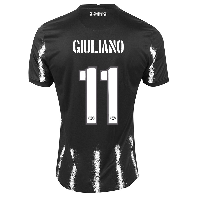 Homem Camisola Giuliano #11 Preto Alternativa 2021/22 Camisa