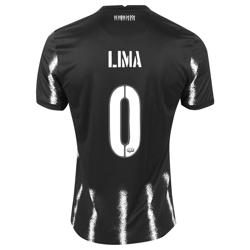 Homem Camisola Gabriel Lima #0 Preto Alternativa 2021/22 Camisa